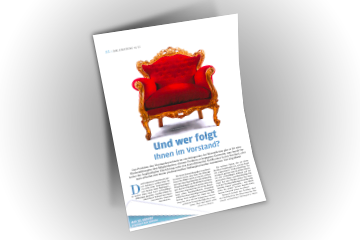 Die Stiftung 12-15: Wer folgt Ihnen im Vorstand